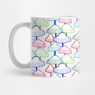 Colourful Mushrooms Mug